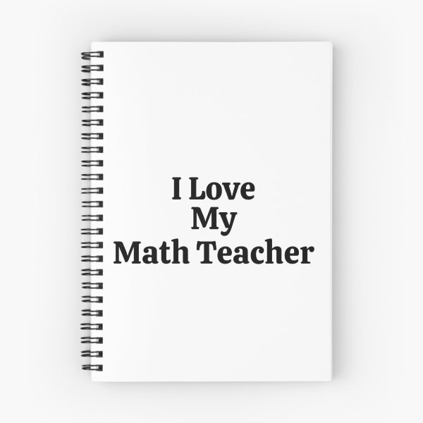 Item preview, I Love My Math Teacher - Funny Math  designed and sold by usaworld.