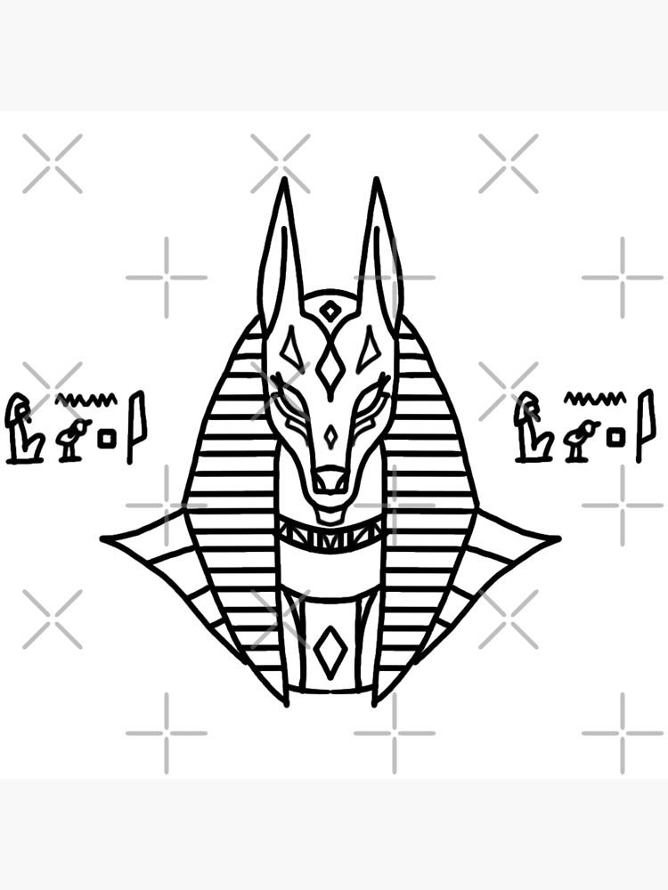 "Egyptian Anubis" Poster for Sale by Rok93 Redbubble