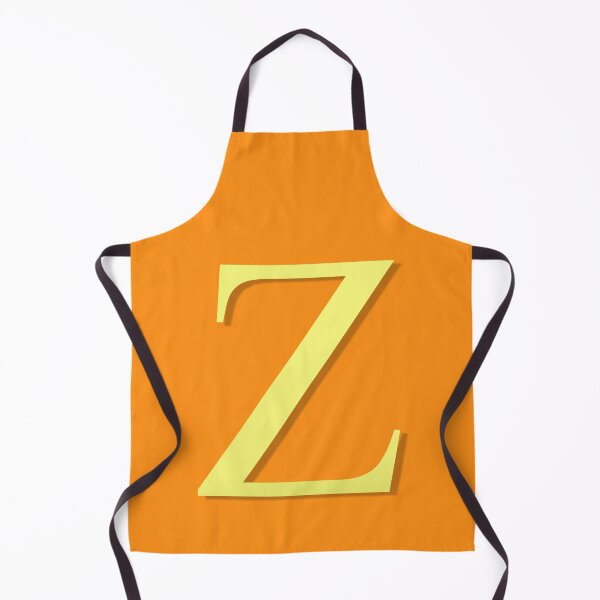 Item preview, The Letter Z Gold on Orange 5748 designed and sold by Art in My Loft.