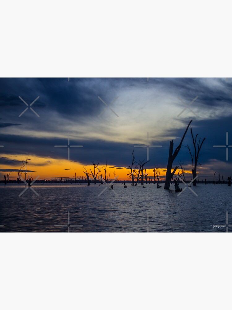 "Lake Mulwala, Yarrawonga, Victoria, Australia." Sticker for Sale by