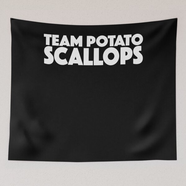 Item preview, TEAM POTATO SCALLOPS - White Text Premium designed and sold by TrampusWats.