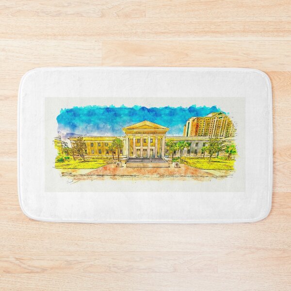 Item preview, Florida Supreme Court Building in Tallahassee - pen sketch and watercolor designed and sold by NickoPrints.