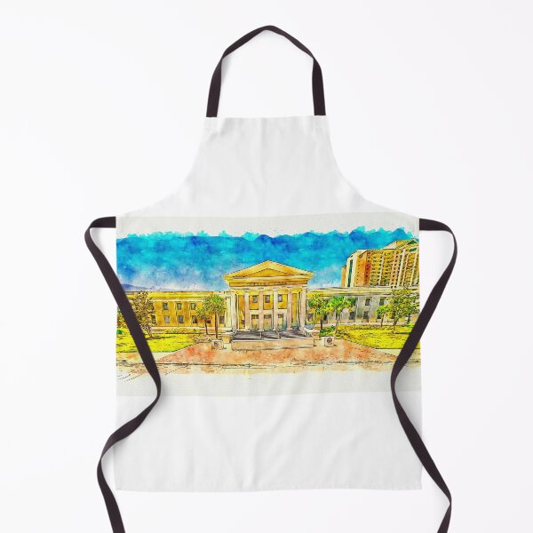 Item preview, Florida Supreme Court Building in Tallahassee - pen sketch and watercolor designed and sold by NickoPrints.
