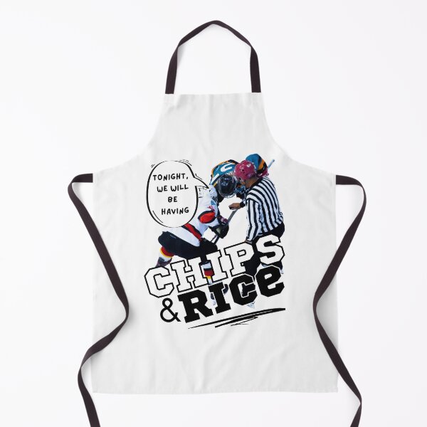 Item preview, Tonight We Will Be Having Chips And Rice Hockey designed and sold by 133DandC.