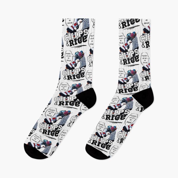 Item preview, Tonight We Will Be Having Chips And Rice Hockey designed and sold by 133DandC.