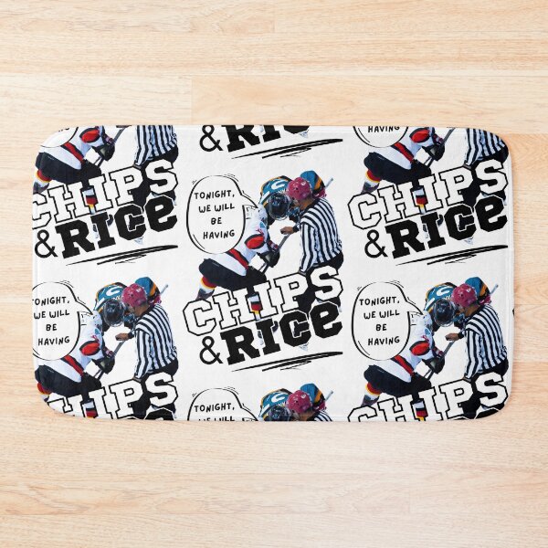 Item preview, Tonight We Will Be Having Chips And Rice Hockey designed and sold by 133DandC.