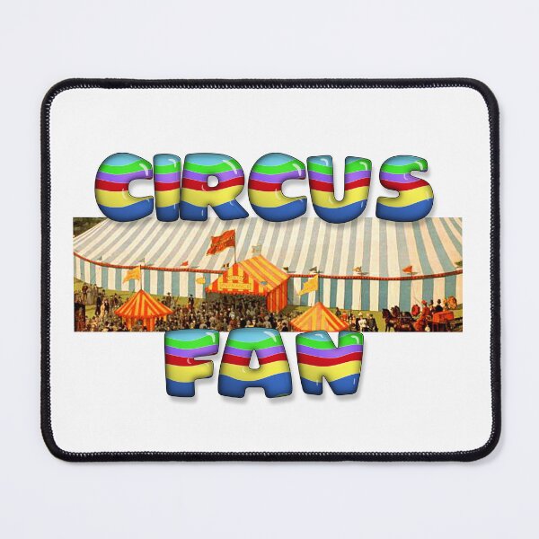 Item preview, Big Top Circus Fan designed and sold by teepossible.