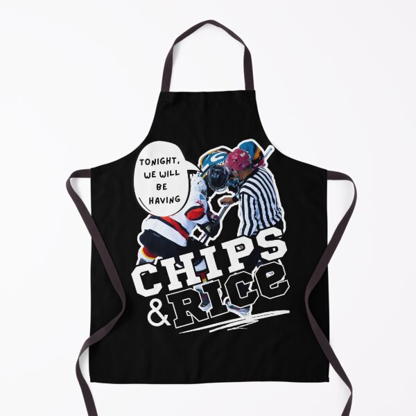 Item preview, Tonight We Will Be Having Chips And Rice Hockey designed and sold by 133DandC.
