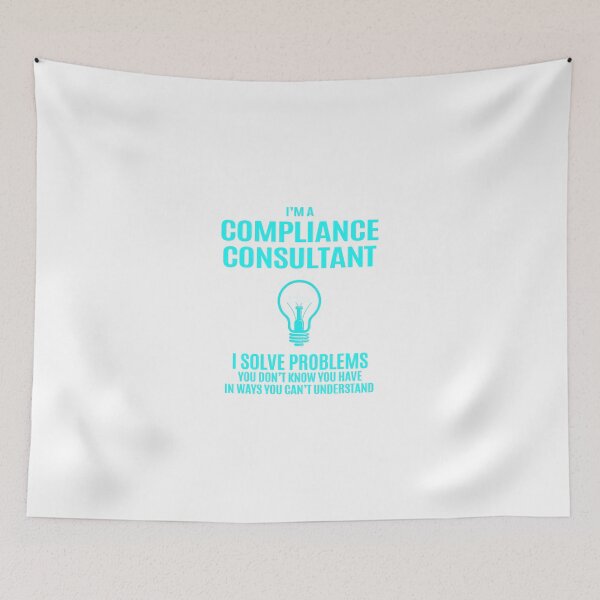 Item preview, Compliance Consultant - I Solve Problems Job Gift designed and sold by melissaval2.