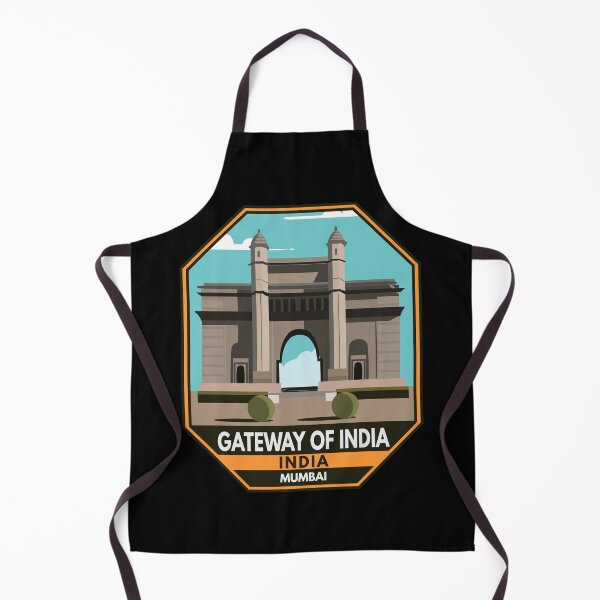 Item preview, Gateway of India Mumbai India Badge designed and sold by KrisSidDesigns.