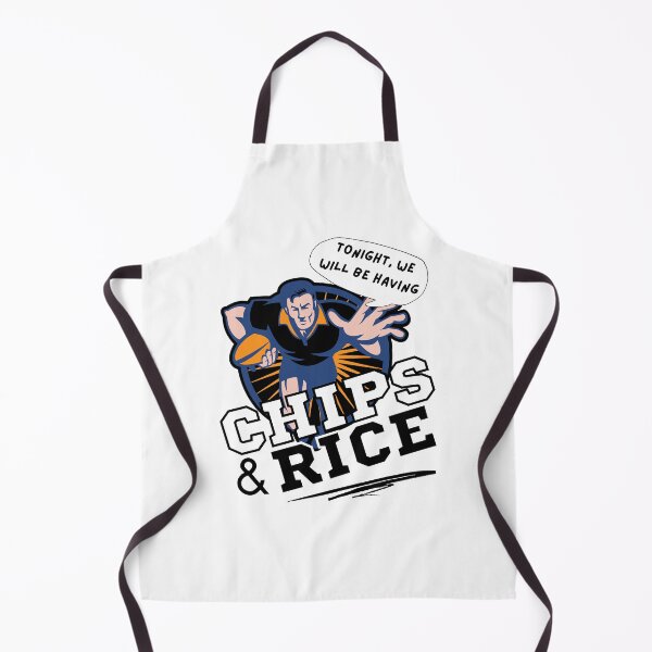 Item preview, Tonight We Will Be Having Chips And Rice Rugby designed and sold by 133DandC.