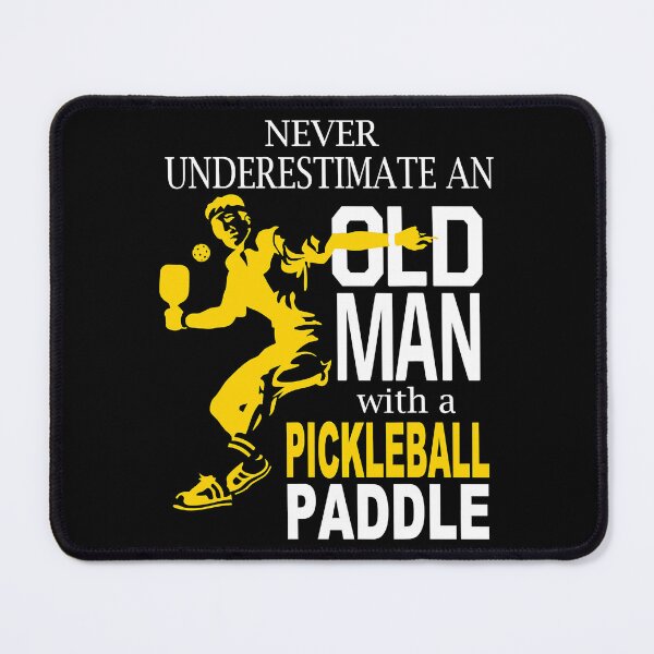 Item preview, Never Underestimate Old Man With Pickleball Paddle designed and sold by tamara-art.