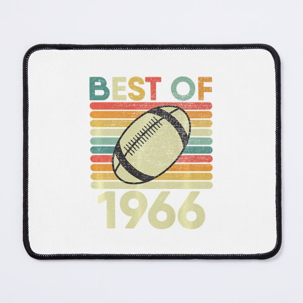 Item preview, Best Of 1966 Vintage Bday 56th Born In March Football Retro Premium designed and sold by KathrineSandnes.