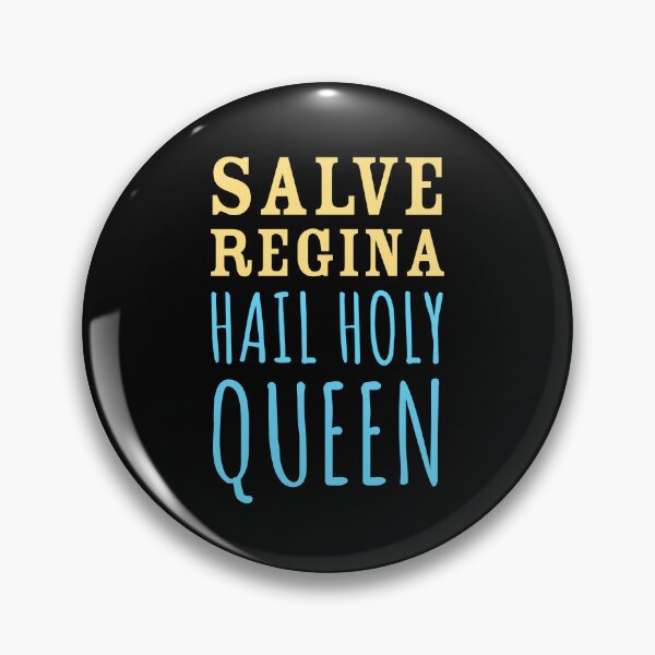 Item preview, Salve Regina Hail Holy Queen Latin Mass Catholic Prayer designed and sold by IceCreamMuseum.