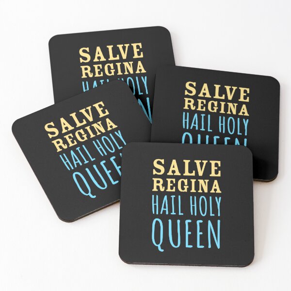 Item preview, Salve Regina Hail Holy Queen Latin Mass Catholic Prayer designed and sold by IceCreamMuseum.