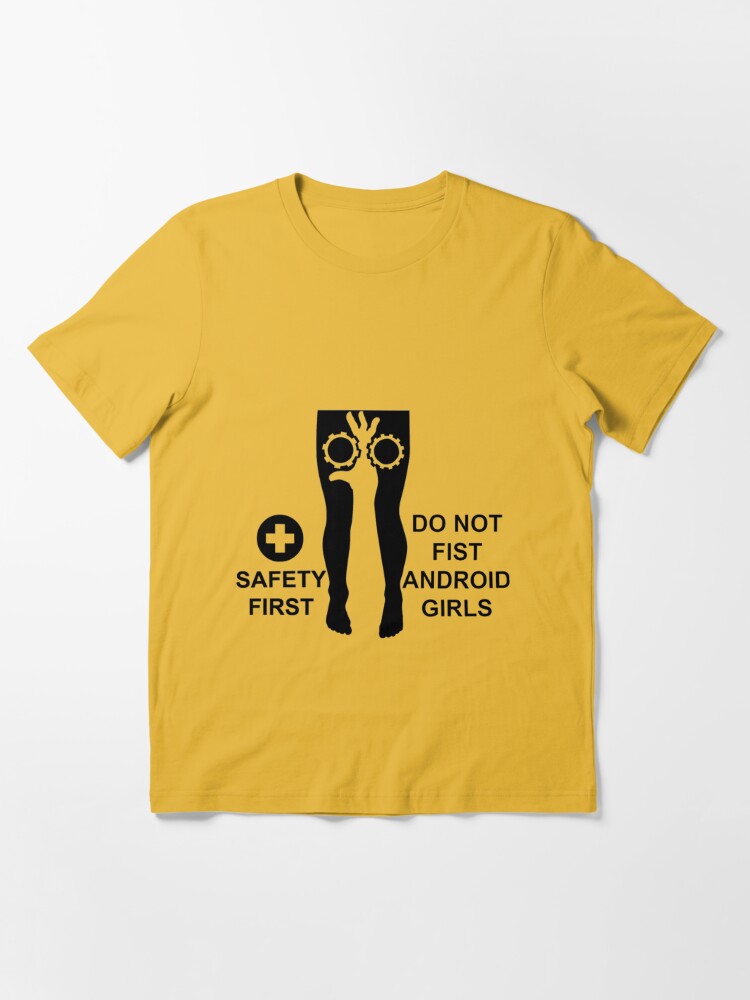 Do Not Fist Android Girls Men's T-Shirt