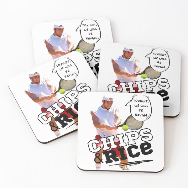 Item preview, Tonight We Will Be Having Chips And Rice Tennis designed and sold by 133DandC.