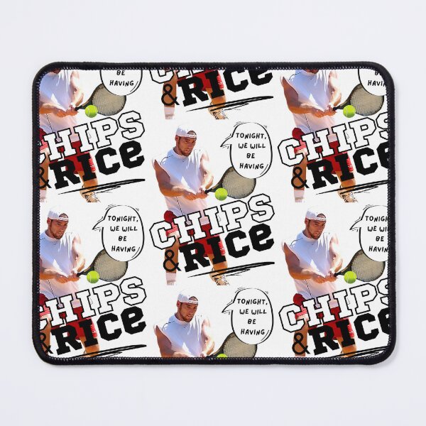Item preview, Tonight We Will Be Having Chips And Rice Tennis designed and sold by 133DandC.