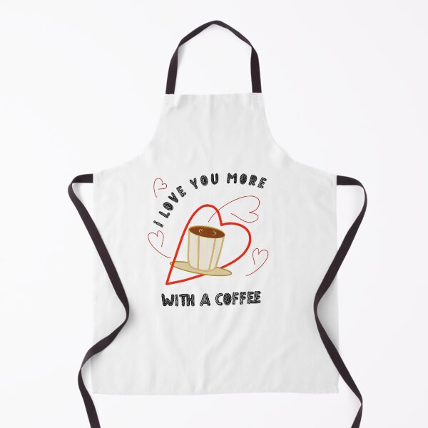 Item preview, I Love You More With A Coffee designed and sold by Bodino.