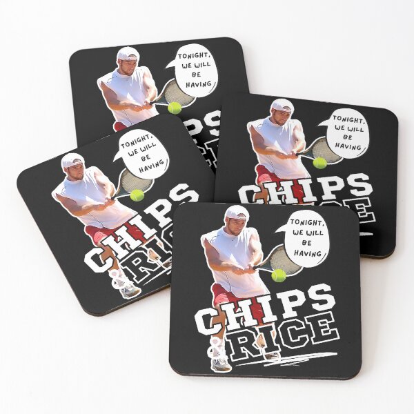 Item preview, Tonight We Will Be Having Chips And Rice Tennis designed and sold by 133DandC.