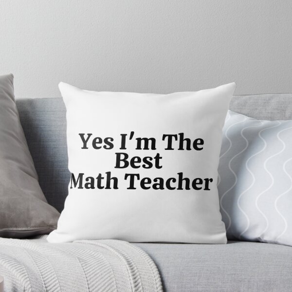 Item preview, Yes I'm The Best Math Teacher - Funny Math  designed and sold by usaworld.
