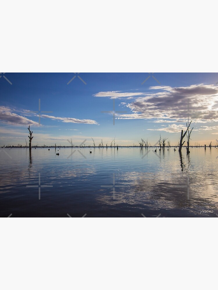 "Lake Mulwala, Yarrawonga, Victoria, Australia." Canvas Print for Sale