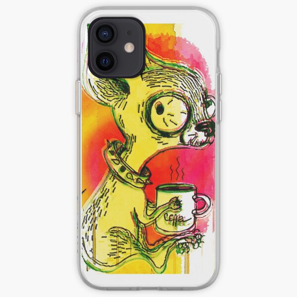 The First Cup iPhone Soft Case
