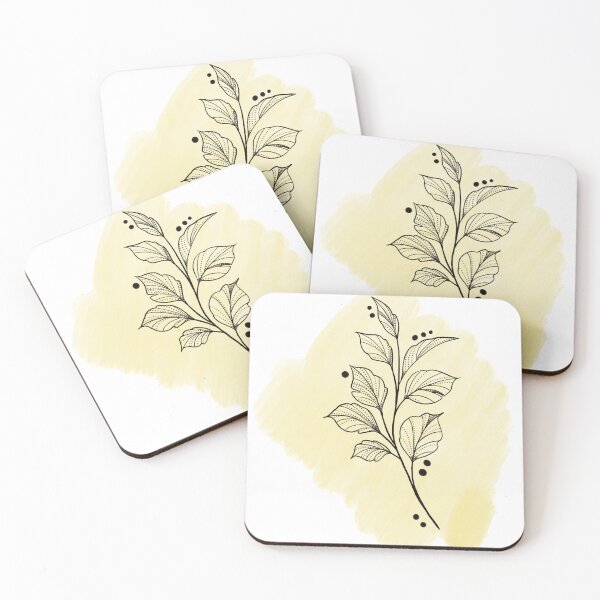 Item preview, Beautiful hand made flower herb rope illustration with watercolor on white background. Botanical element template for graphic design, wedding decor, textiles, stationery print designed and sold by Sunshine2504.