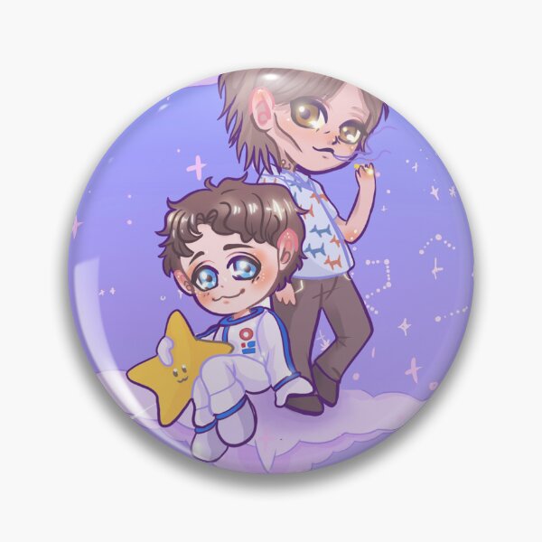 Item preview, Nigel and Adam Chibi SpaceDogs Variant A designed and sold by amandu.
