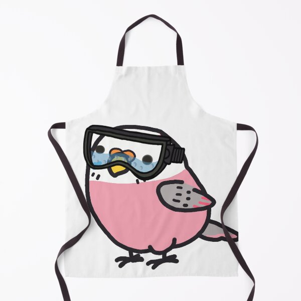 Item preview, pink white bird designed and sold by spiewolf.