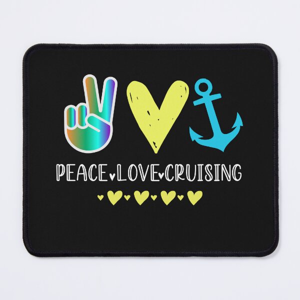 Item preview, Peace Love Cruising designed and sold by BhavyaBathla.