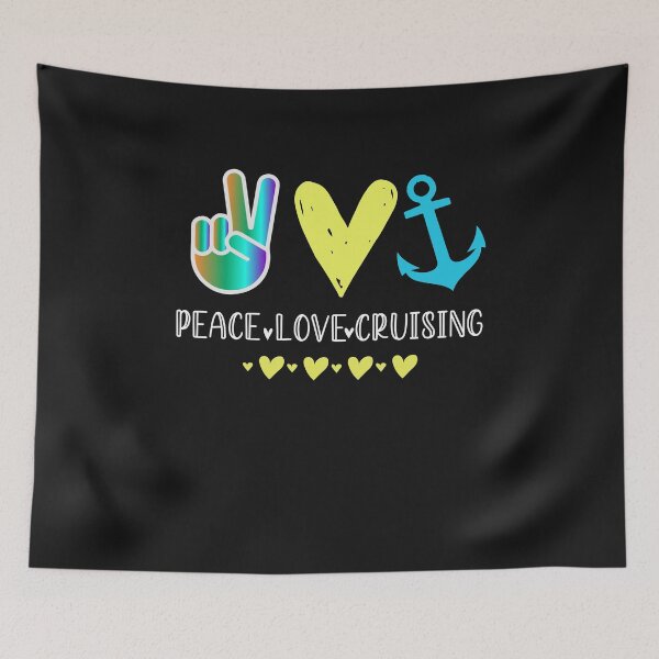 Item preview, Peace Love Cruising designed and sold by BhavyaBathla.