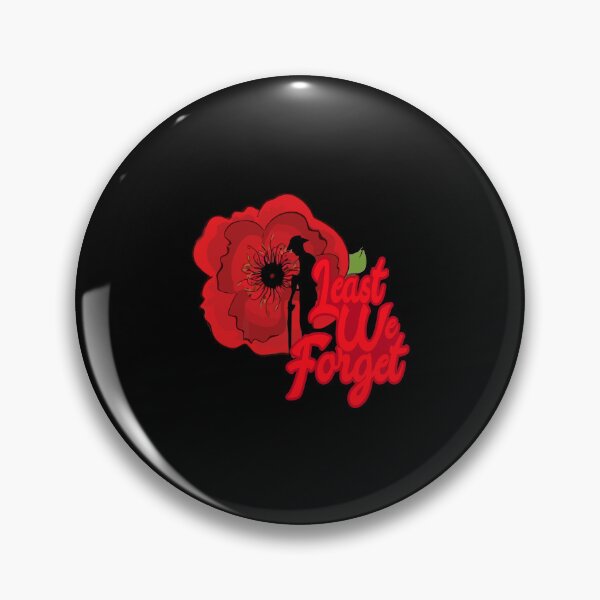 Item preview,  Least We Forget - Anzac Day  designed and sold by CreatorZones.