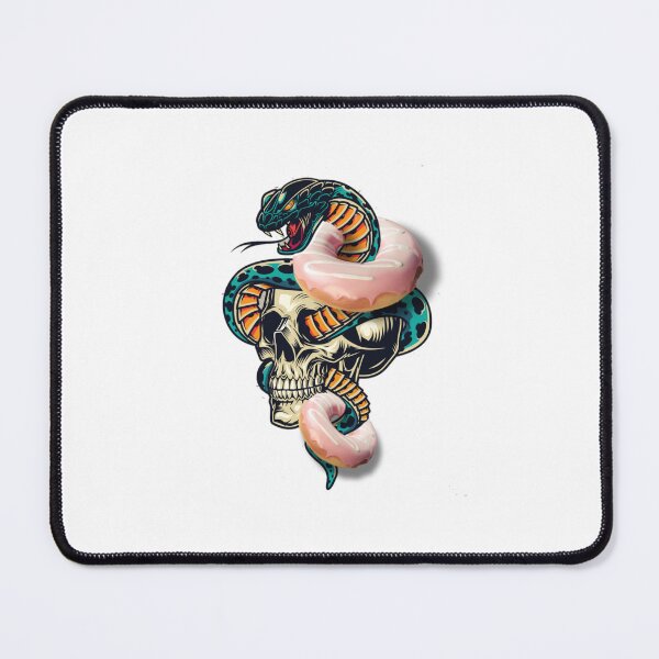 Item preview, Snake loves donuts ،funny Snake designed and sold by Ssimo30.