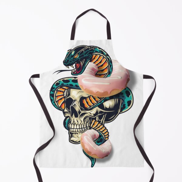 Item preview, Snake loves donuts ،funny Snake designed and sold by Ssimo30.