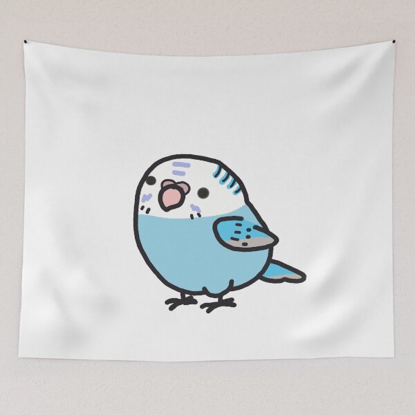 Item preview, white blue bird designed and sold by spiewolf.