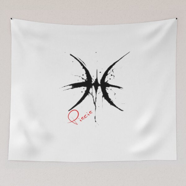 Item preview, tribal pisces zodiac sign designed and sold by MirallesDiGital.