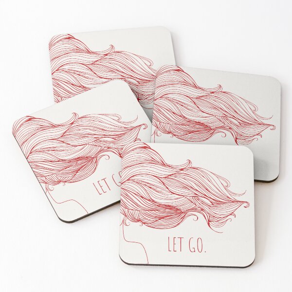 Item preview, Let Go Pink Maroon designed and sold by ValAndVanya.