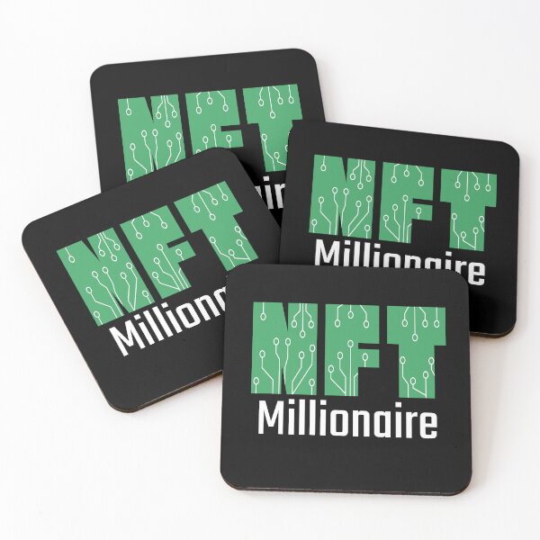 Item preview, NFT Millionaire Crypto Investor  designed and sold by JustSayingGifts.