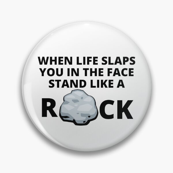 Item preview, STAND LIKE A ROCK designed and sold by BuyAndWear.