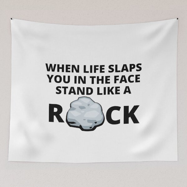Item preview, STAND LIKE A ROCK designed and sold by BuyAndWear.