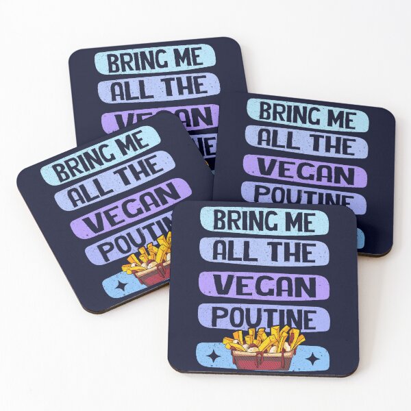 Item preview, Canadian Vegan Poutine Bring Me All The Vegan Poutine - Canadian Food Lover  designed and sold by GreenSlate.