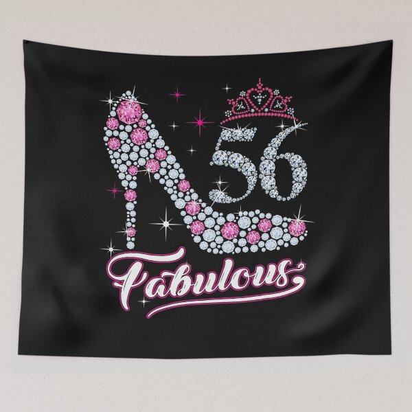 Item preview, Born In 1966 56 _ Fabulous 56 Years Old 56th Bday High Heels designed and sold by KathrineSandnes.