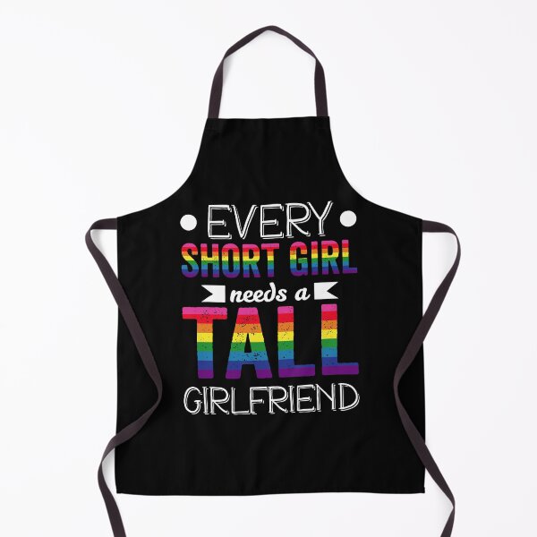 Item preview, Every Short Girl Needs Tall Girlfriend LGBT Valentines Day designed and sold by NanoYell.