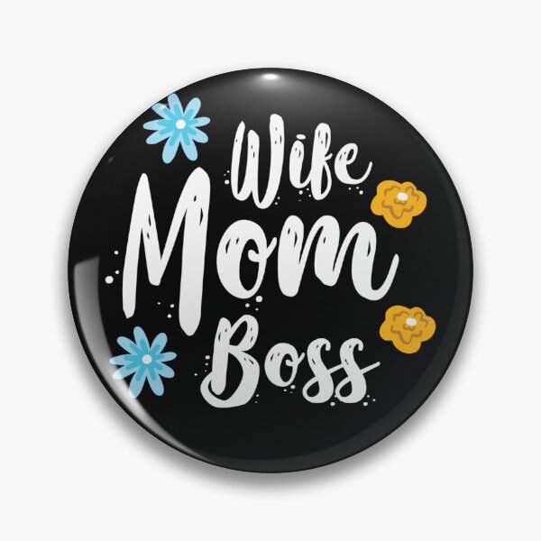 Item preview,  Wife Mom Boss mothers day fun cute happy  designed and sold by NAZIMNADIR.