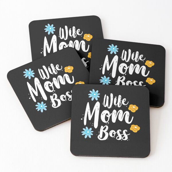 Item preview,  Wife Mom Boss mothers day fun cute happy  designed and sold by NAZIMNADIR.