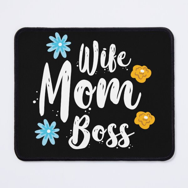 Item preview, Wife Mom Boss mothers day fun cute happy designed and sold by NAZIMNADIR.