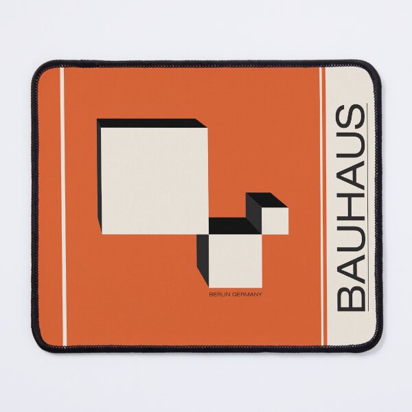 Item preview, Bauhaus - Retro / Art Deco architecture discipline from Berlin, Germany - Available in posters, etc - Minimal 3D designed and sold by ArcFoundationCo.