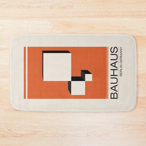Item preview, Bauhaus - Retro / Art Deco architecture discipline from Berlin, Germany - Available in posters, etc - Minimal 3D designed and sold by ArcFoundationCo.