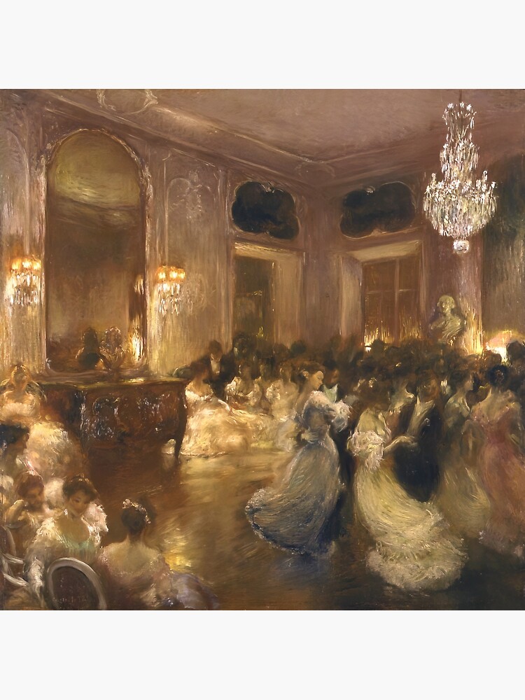 "Gaston la Touche The Ball" Art Print for Sale by Onodera Redbubble